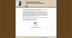 Desktop Screenshot of globalregulatorysolutions.co.uk